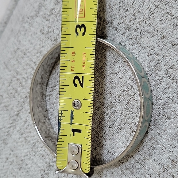 Coach Singnature Bangle Bracelet - Picture 5 of 5